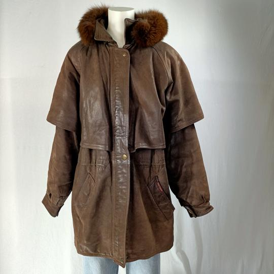 Manteau femme en cuir - Skin Valley - T 38 - Photo 1