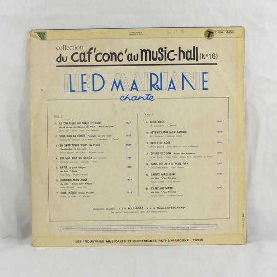 Vinyle 33T Léo Marjane – Leo Marjane Chante. - Photo 1