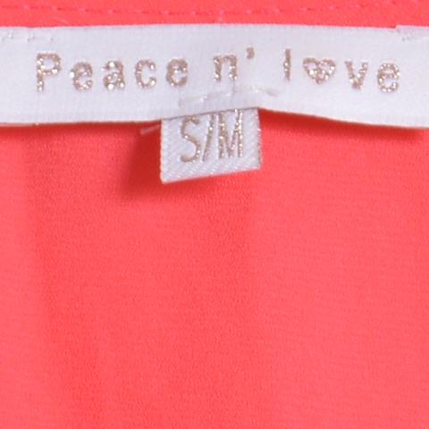 Robe rose fluo bohème chic - Peace n' Love - 38 - Photo 4