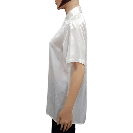 Silk & Cashmere T S chemise en soie écrue Neuf & étiquette - Photo 2
