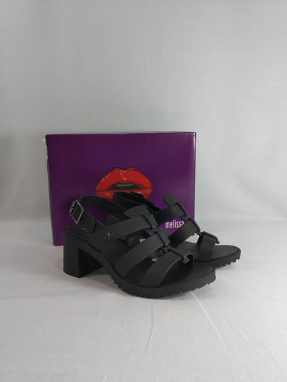 Sandales à talon noires neuves - Melissa - Pointure 38 - Photo 0