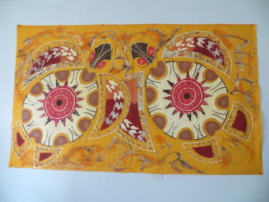 Peinture sur tissu artisanat Nouvelle Calédonie - Photo 0