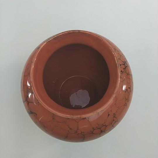 Vase en céramique marron - Photo 1