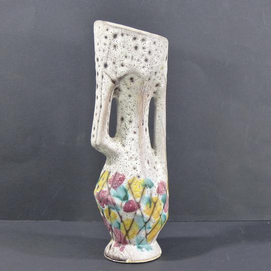 Vase en céramique vintage signé F.P.P  Vallauris N.54. - Photo 7