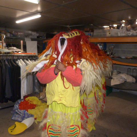 Costume (Nombreuses Pieces)Dragon Nouvel An Chinois Disney S.C.A Signé A. Demerci - Paris ( Qualité Professionnelle) - Photo 26