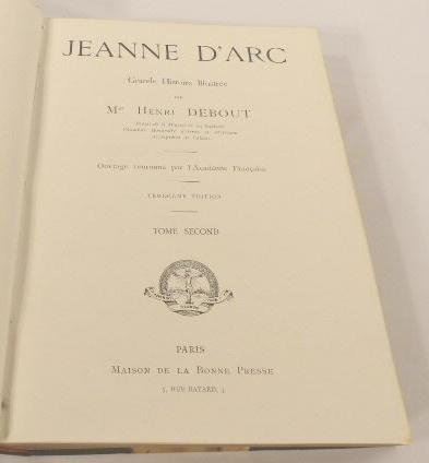 L'histoire de Jeanne D'Arc en 2 tomes - Photo 2