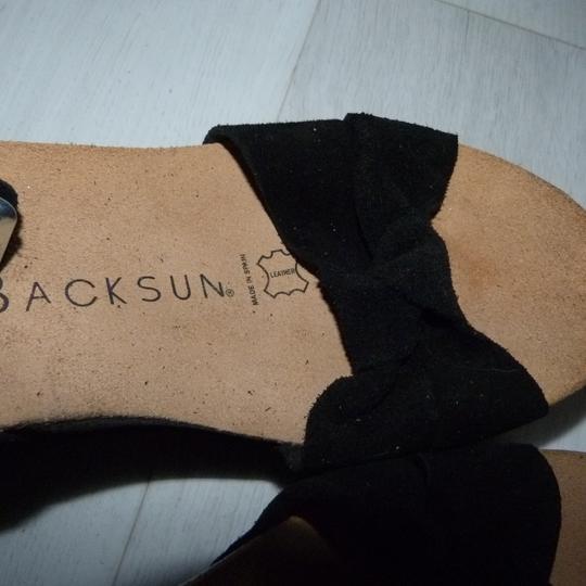 Sandales Compensées Noir BACKSUN Femme Taille 38  - Photo 4