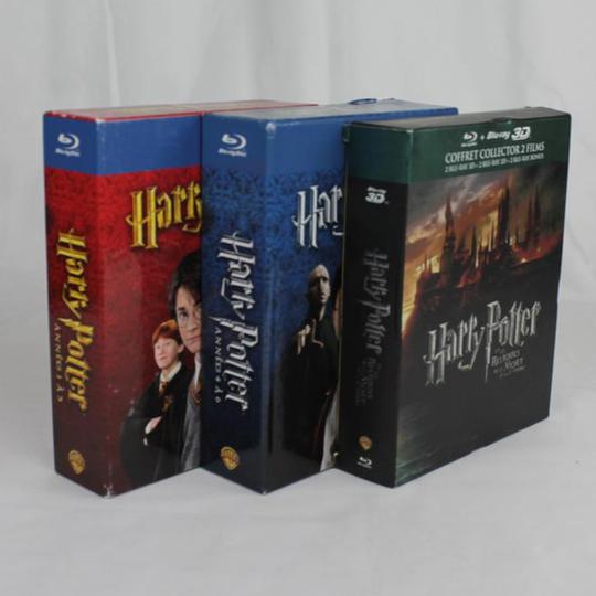 Intégrale 8 films Harry Potter en Blu-Ray + Reliques de la Mort Collector - Photo 0
