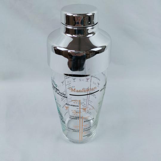 Glass cocktail shaker de marque Arcoroc France Vintage - Photo 0