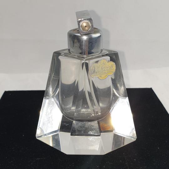 flacon de parfum cristal Bleikristall Handgeschliffen (sans poire)100% vintage  - Photo 0