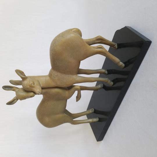 Irénée Rochard - Sculpture Biches en régule - Art Déco - Photo 1