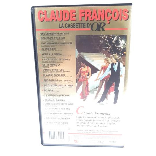 VHS - Claude François - la cassette d'or  - Photo 2