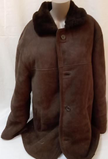 Manteau en cuir  -  T48 - Photo 0
