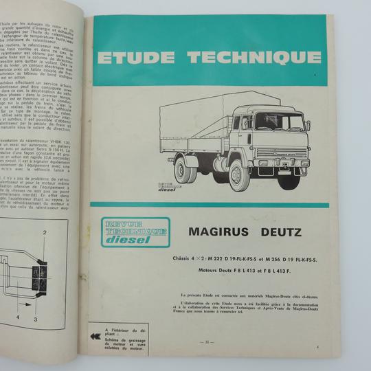 Revue technique diesel-Magirus Deutz/Moteur Deutz.1977 - Photo 5