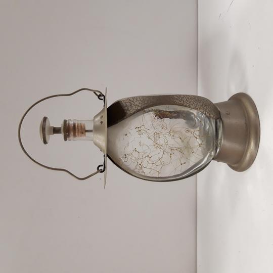 Lanterne musicale, fabriquée artisanalement à partir d'une bouteille en verre - Photo 0