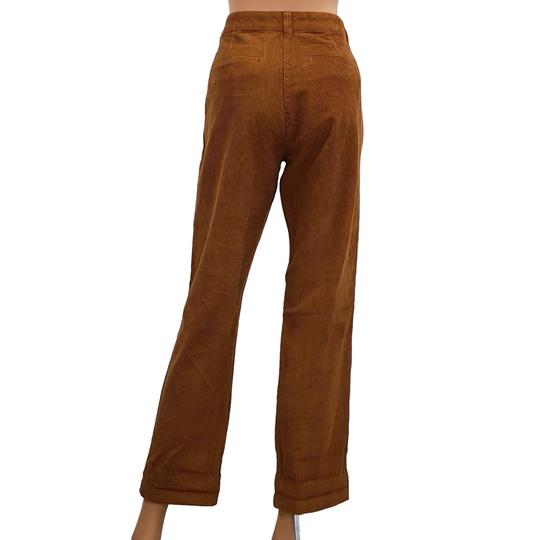 Neuf & étiquette Pantalon Monoprix T 38 en velours côtelé marron - Photo 3