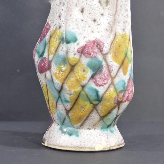 Vase en céramique vintage signé F.P.P  Vallauris N.54. - Photo 2