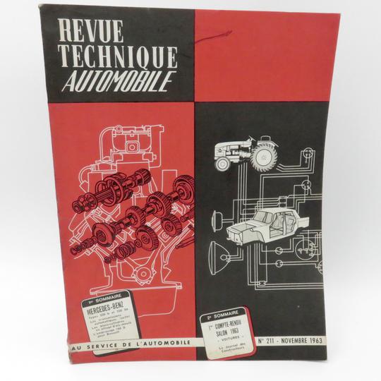 Revue technique automobile-Mercedes Benz-Nov 1963 - Photo 1
