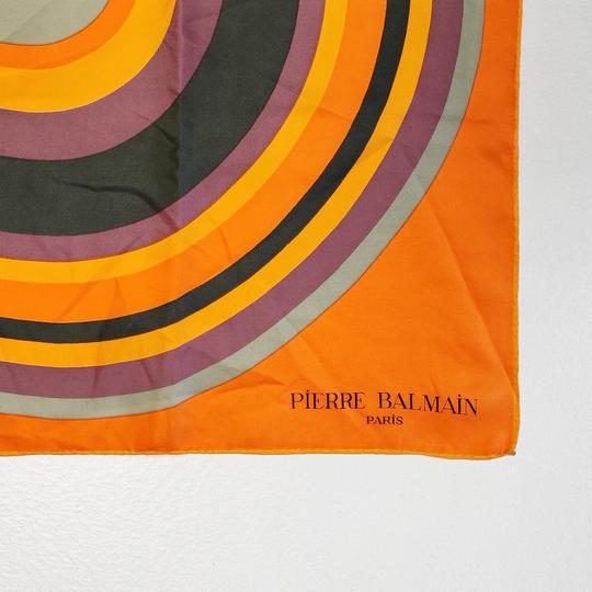 foulard carre pierre Balmain paris 78X78 cm 