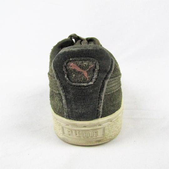 Sneakers Puma Suede kaki avec lacets en tissus - P 38 - Photo 2