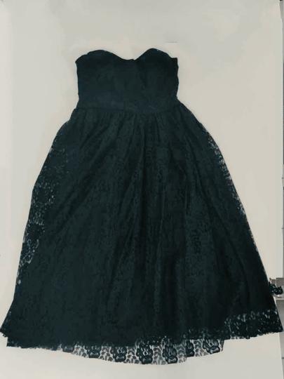 Robe Bustier noire à dentelles - taille 38 - Photo 0