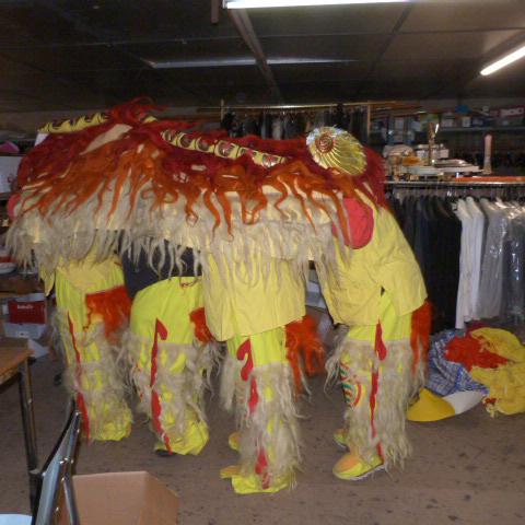 Costume (Nombreuses Pieces)Dragon Nouvel An Chinois Disney S.C.A Signé A. Demerci - Paris ( Qualité Professionnelle) - Photo 27