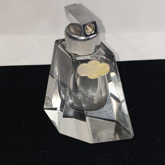 flacon de parfum cristal Bleikristall Handgeschliffen (sans poire)100% vintage  - Photo 1
