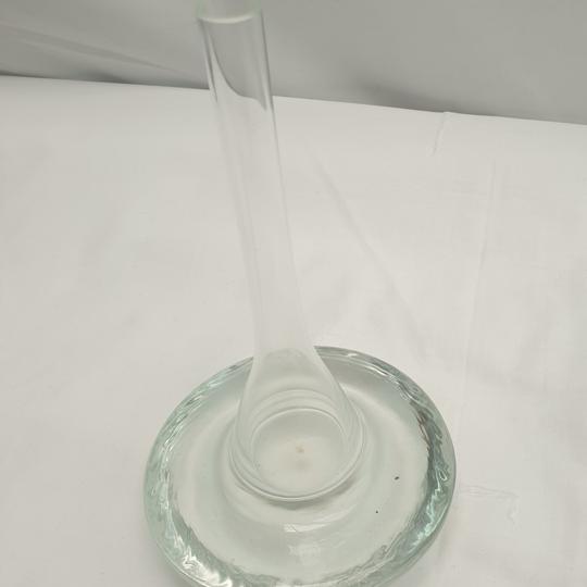 Vase soliflore en verre soufflé  - Photo 2