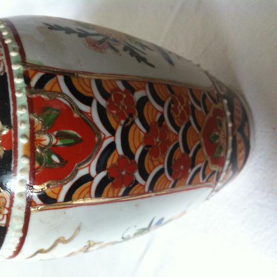 Petit Vase Peint Main Style de style Asiatique  - Photo 6