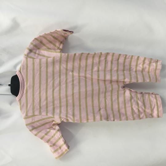 Pyjama body rose à rayure doré T6mois - Grain de blé - Photo 1