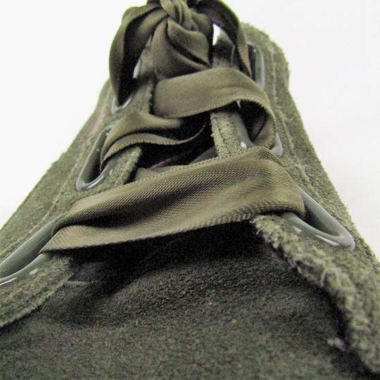 Sneakers Puma Suede kaki avec lacets en tissus - P 38 - Photo 3