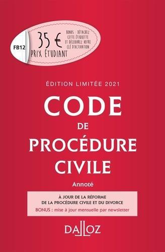 Code de procédure civile. Annoté, Edition limitée - Photo 0