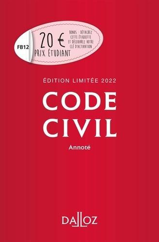 Code civil annoté. Edition limitée, Edition 2022 - Photo 0