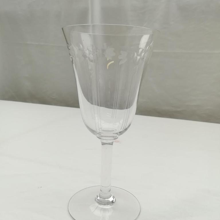 Lot 5 verres en cristal  - Photo 2