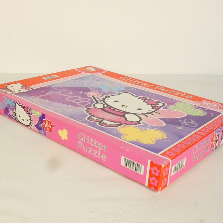 Puzzle de 104 pièces - Hello Kitty (avec des pailletes) - Photo 2