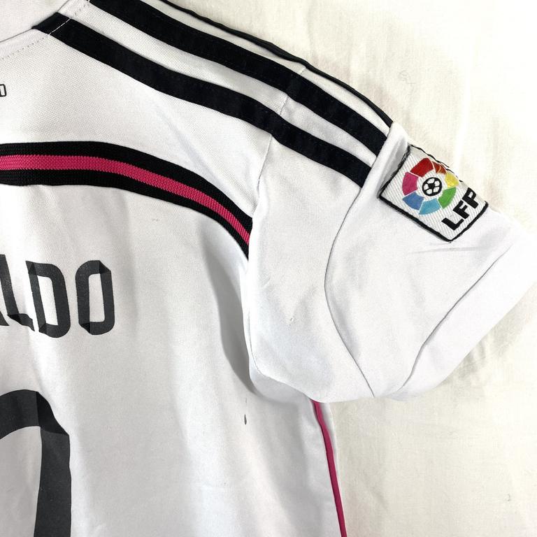 Tee Shirt Ronaldo N°7 Adidas 10 ans blanc - Photo 3