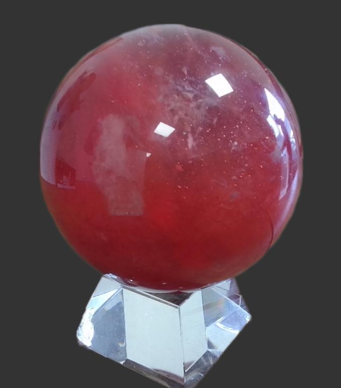 Boule sulfure et socle cristal - Photo 0
