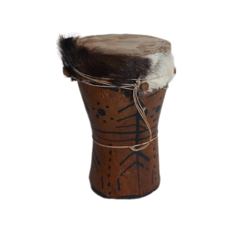 Tambourin Vintage Africain Décor  - Photo 1