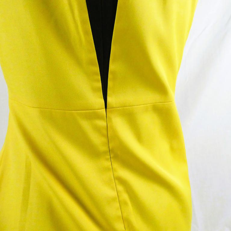 Tailleur robe Daniel Hechter jaune poussin - Taille 34 - Photo 6