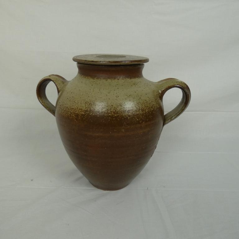Vase Amphore En Terre Cuite Vintage - Photo 0
