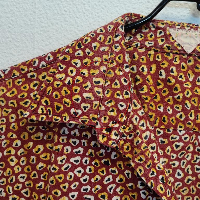 Chemise vintage à motif - M - Homme - Photo 3