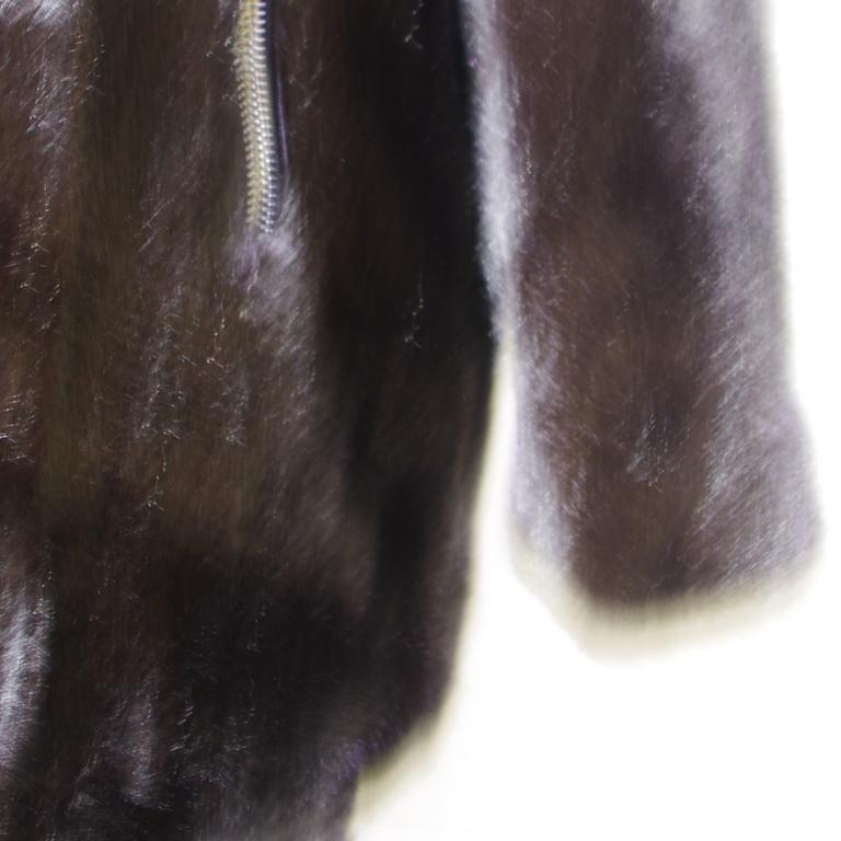 Manteau noir en fausse fourrure - Pimkie - M - Photo 2