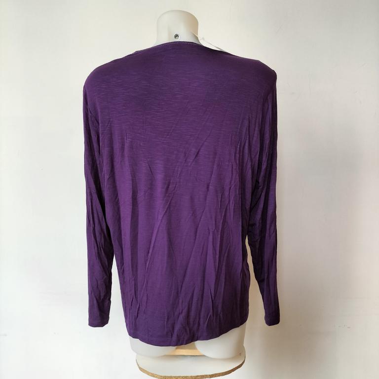 T-shirt neuf manches longues violet - Pauporté - T5 - Photo 2