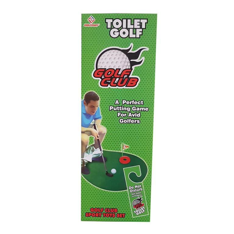 Toilet Golf GoodlySports Set de Golf neuf Tapis de golf pour salle de bain  - Photo 0