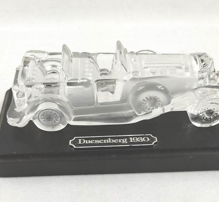  Automobile Crystal Glass 1930 Duesenberg  - Photo 0
