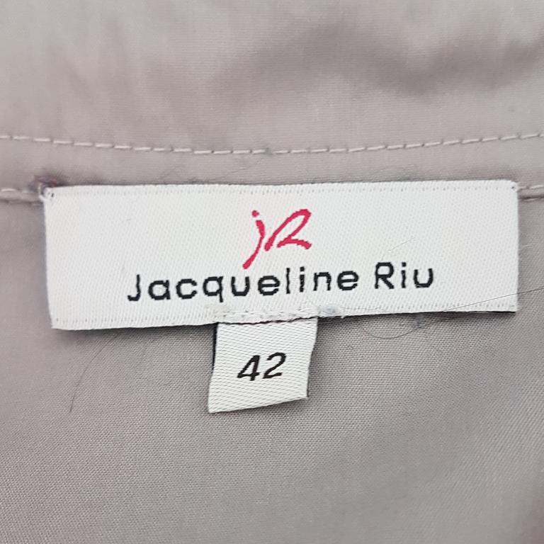 Femme : Chemisier gris uni - Jacqueline Riu - taille 42 - Photo 3