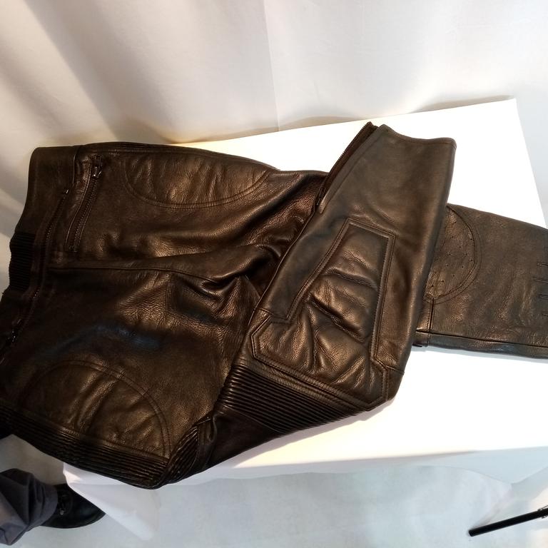 Pantalon de Moto en cuir  - Photo 3