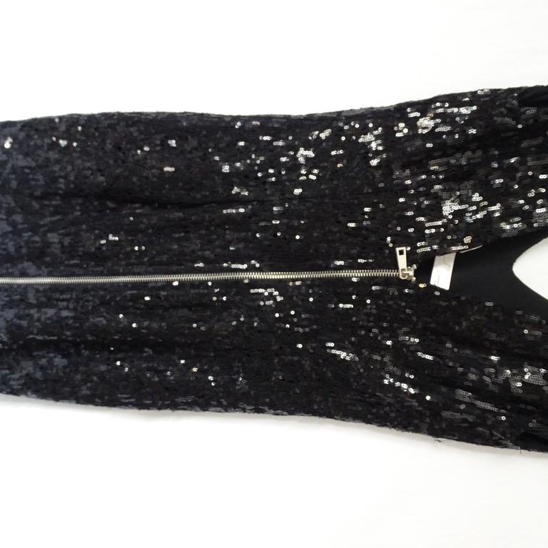 Petite robe noire à sequins - Forever 21 - Taille S - Photo 4