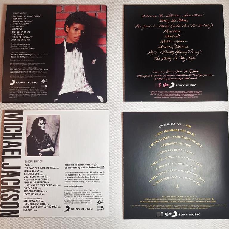 Coffret CD Michael Jackson 