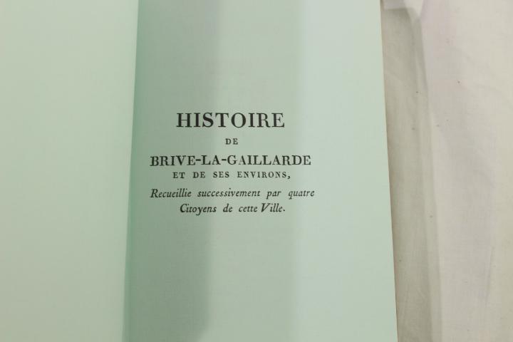 Histoire de Brive La Gaillarde par quatre citoyens en 1810 - Photo 0